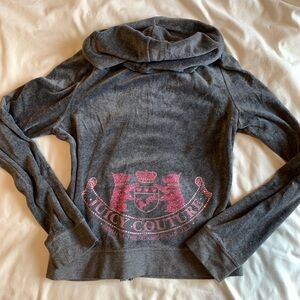 JUICY COUTURE ZIP UP HOODIE SIZE XL KIDS / SIZE S WOMENS